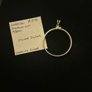 Sterling Silver Bezel with original tag